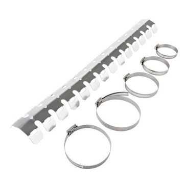 Tusk Aluminum Pipe Guard 4-Stroke Silver