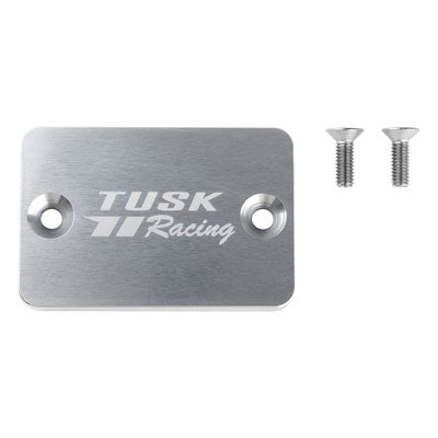Tusk Anodized Front Brake Reservoir Cap Silver