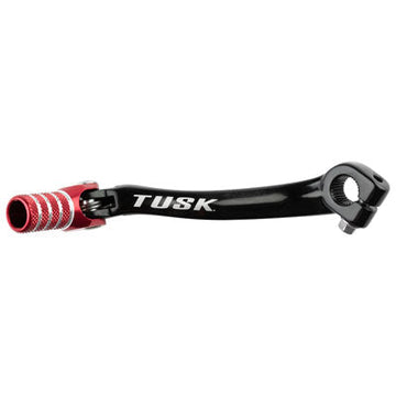 Tusk Folding Shift Lever  Black/Red Tip