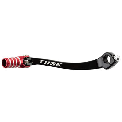 Tusk Folding Shift Lever  Black/Red Tip