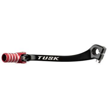 Tusk Folding Shift Lever  Black/Red Tip