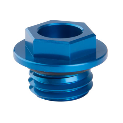 Tusk Oil Filler Plug  Blue