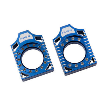 Tusk Racing Axle Blocks  Blue
