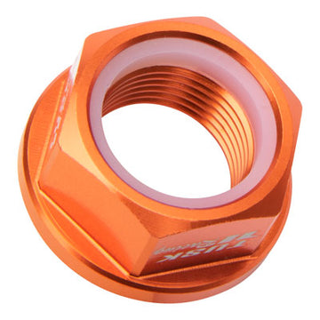 Tusk Nyloc Axle Nut M20 X 1.50 Orange
