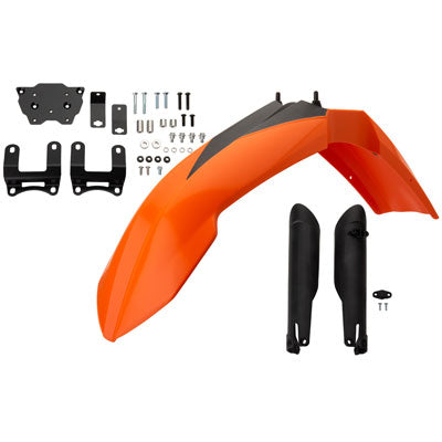 Tusk High Fender Kit  Orange