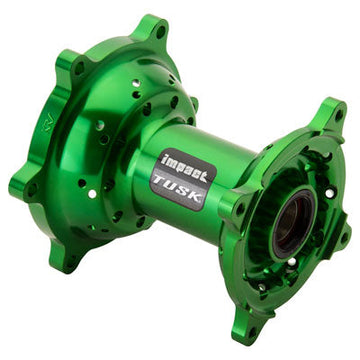 Tusk Impact Motorcycle Hub - Rear  Green