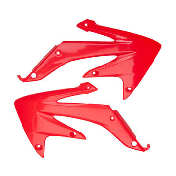 UFO Radiator Scoops  Red
