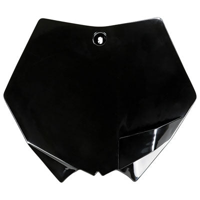 UFO Front Number Plate  Black