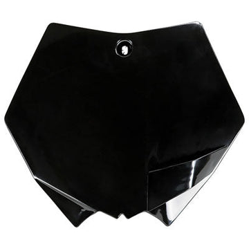 UFO Front Number Plate  Black