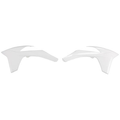 UFO Radiator Scoops  White