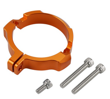 Orange Billet Exhaust Flange Guard - RC-1291M001-ORA