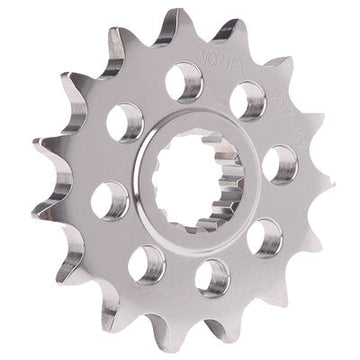 Vortex 525 Steel Front Sprocket 15 Tooth Silver