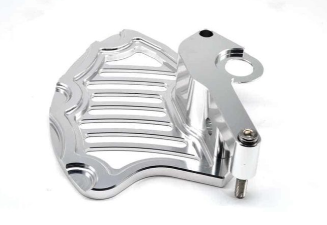 Front Brake Caliper Disc Guard - RC-BDG018-SIL