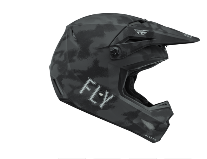 FLY Youth Kinetic S.E. Tactic - Matte Grey/Camo - EMD Online